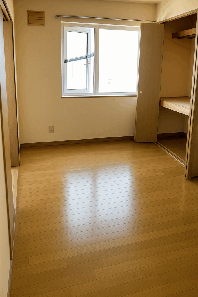 札幌のゴミ屋敷片付け後の部屋｜清掃され不用品がなくなり綺麗な状態