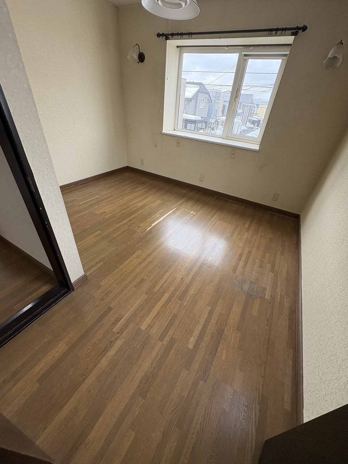 札幌市中央区の寝室の不用品回収後