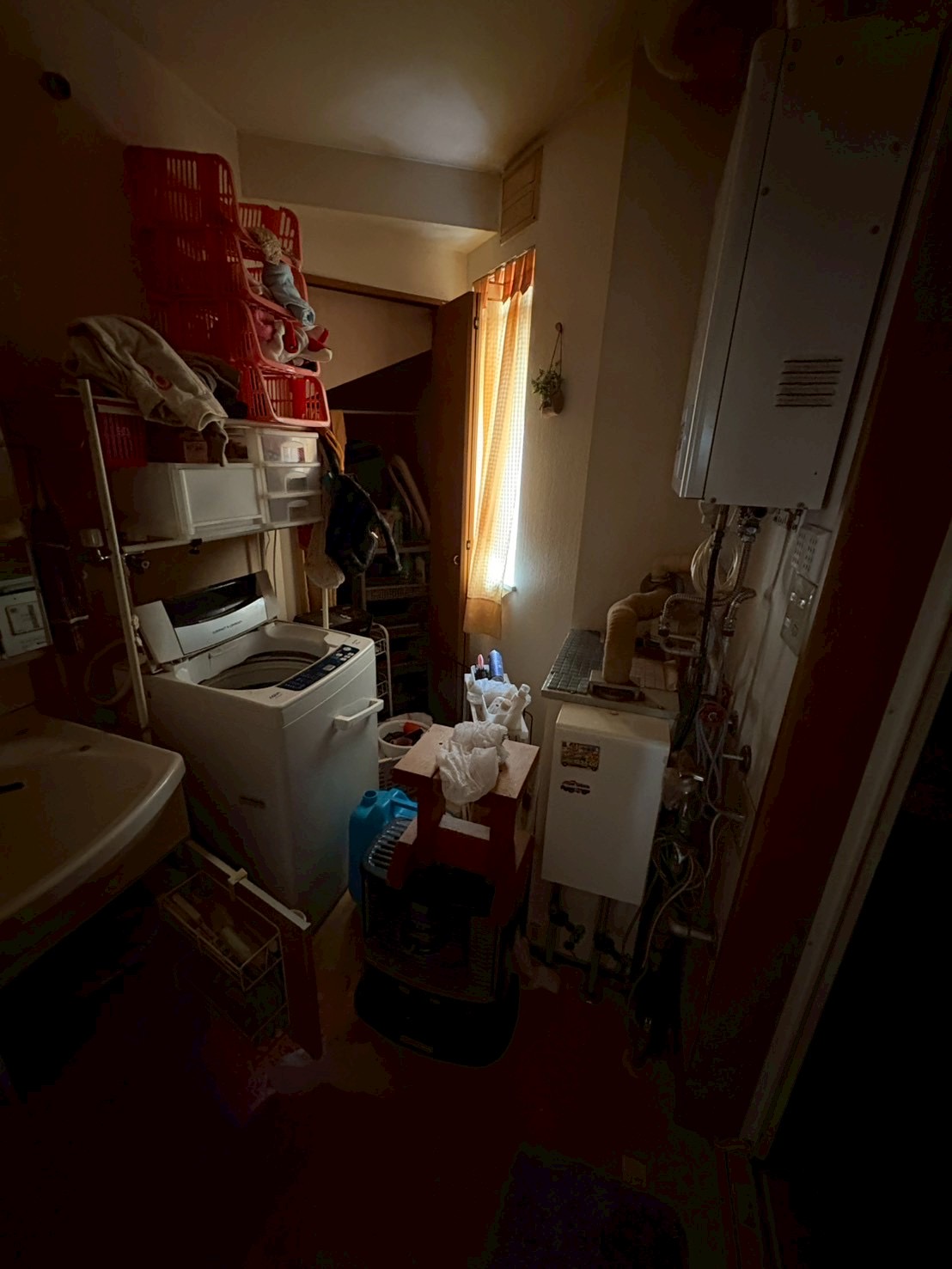 札幌市北区の脱衣所の不用品回収前