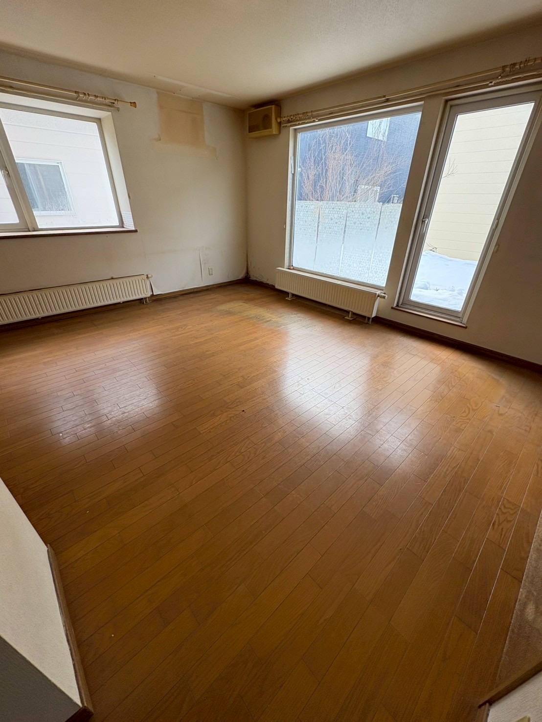 札幌市清田区の書斎の不用品回収後のきれいな状態