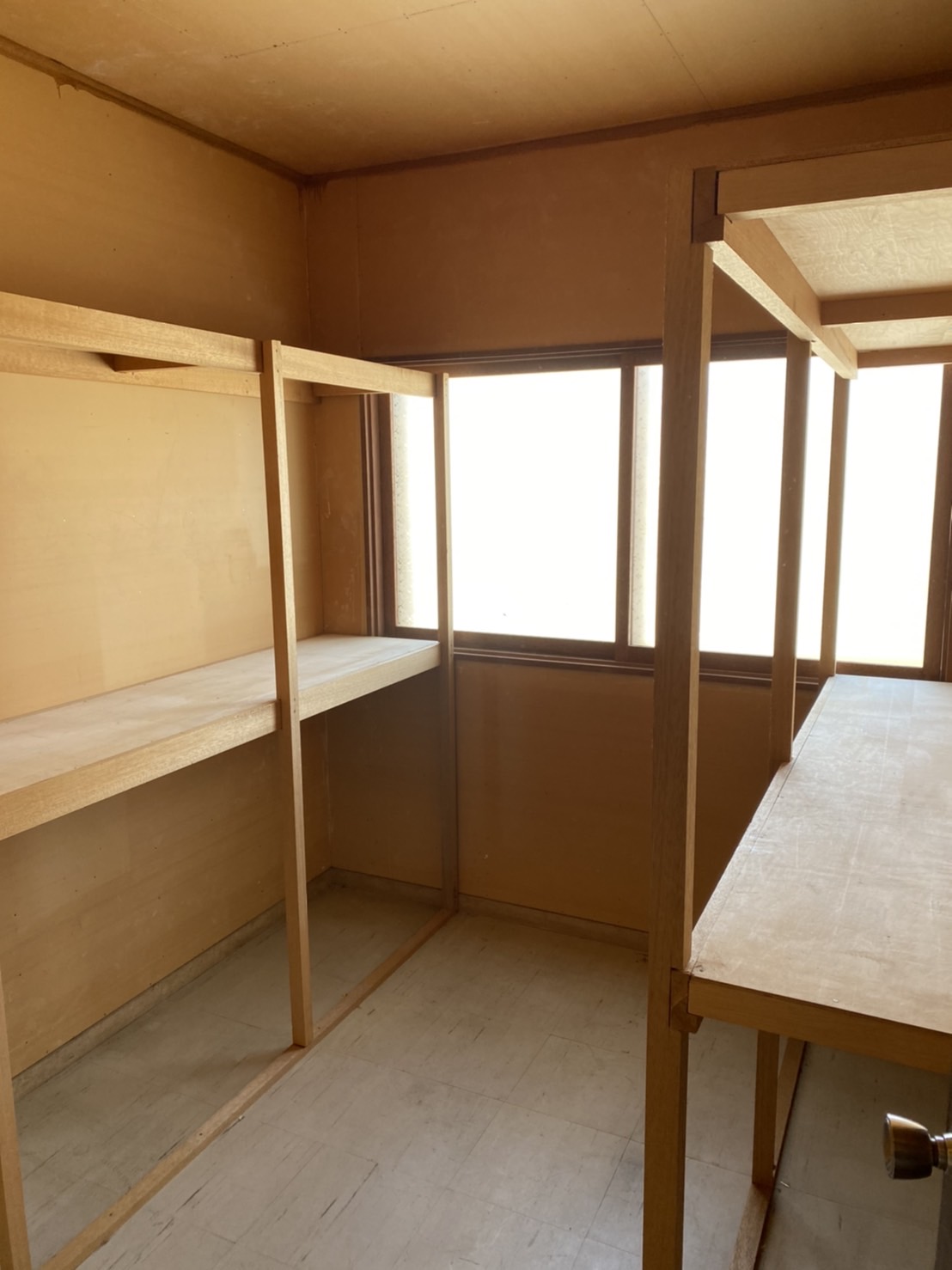 札幌市清田区のマンション書斎の不用品回収後のきれいな状態