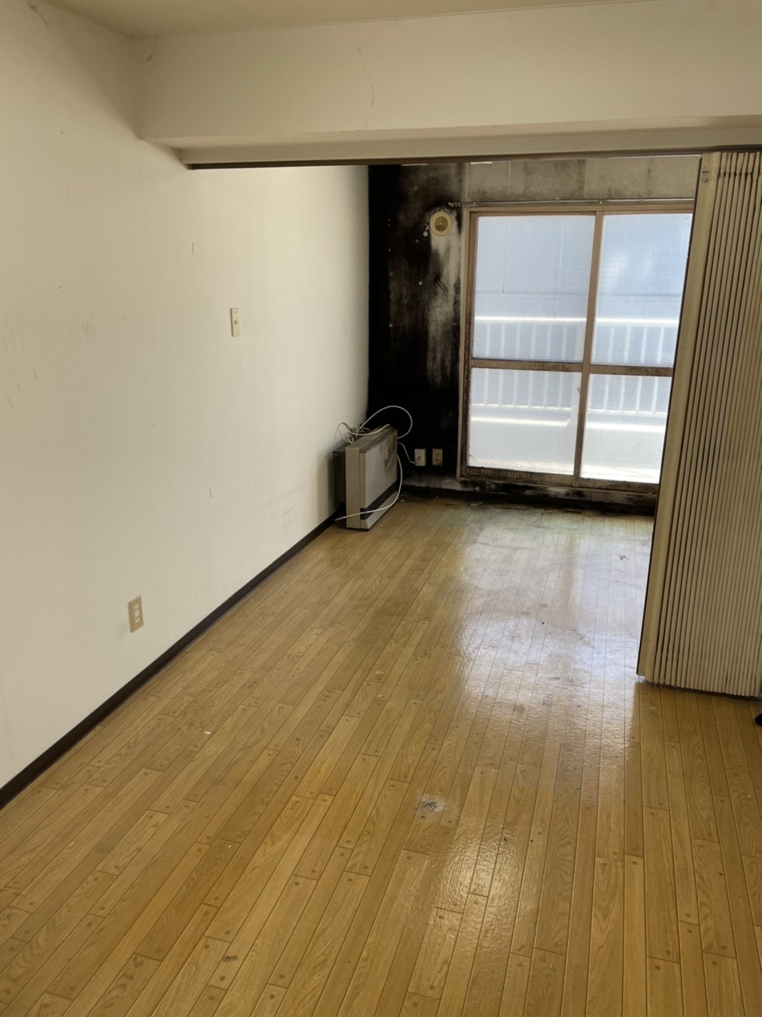 札幌市手稲区2LDKマンションのオーディオ部屋の不用品回収前の様子