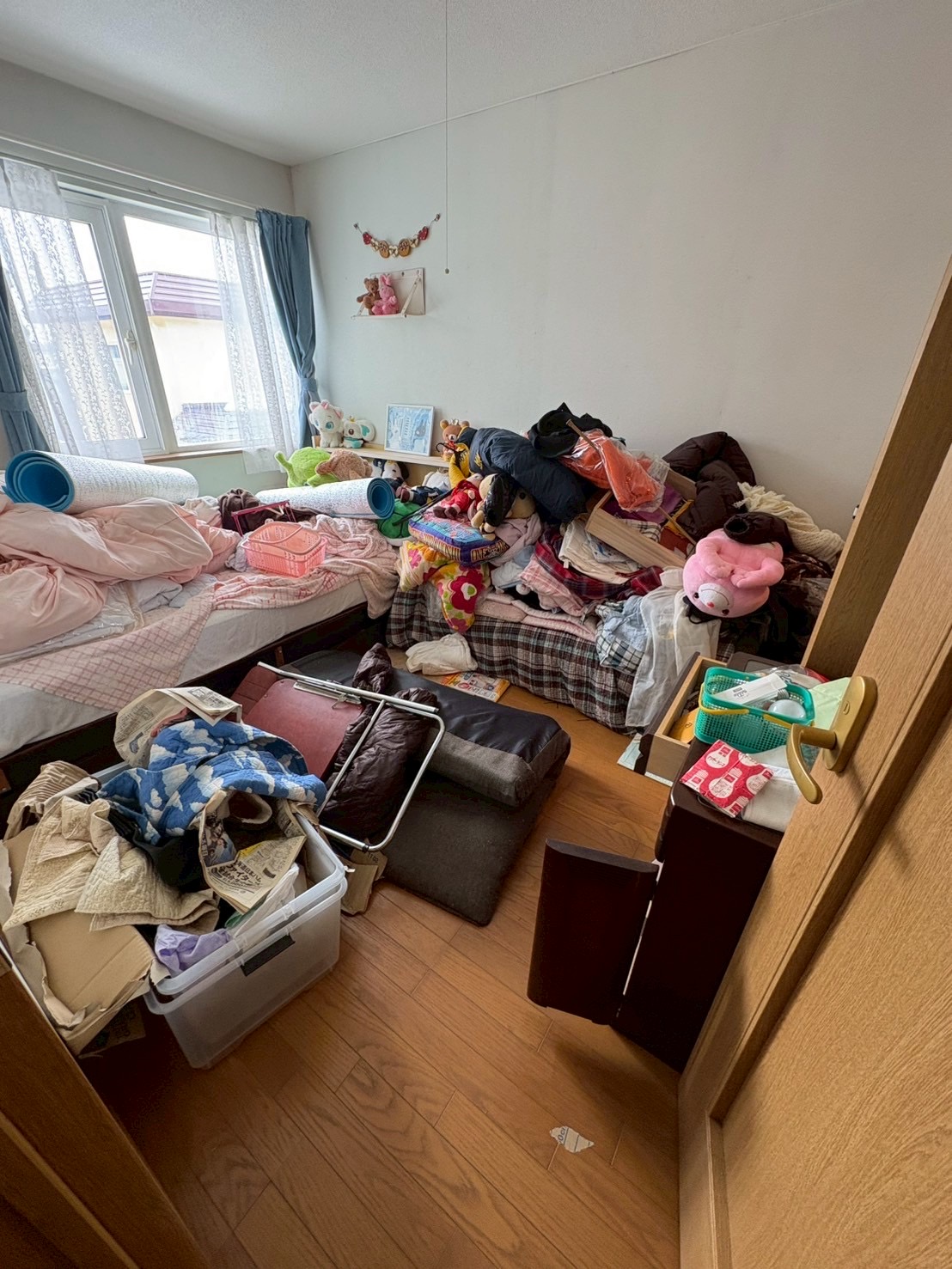 札幌市手稲区のキッチンの不用品回収前の様子