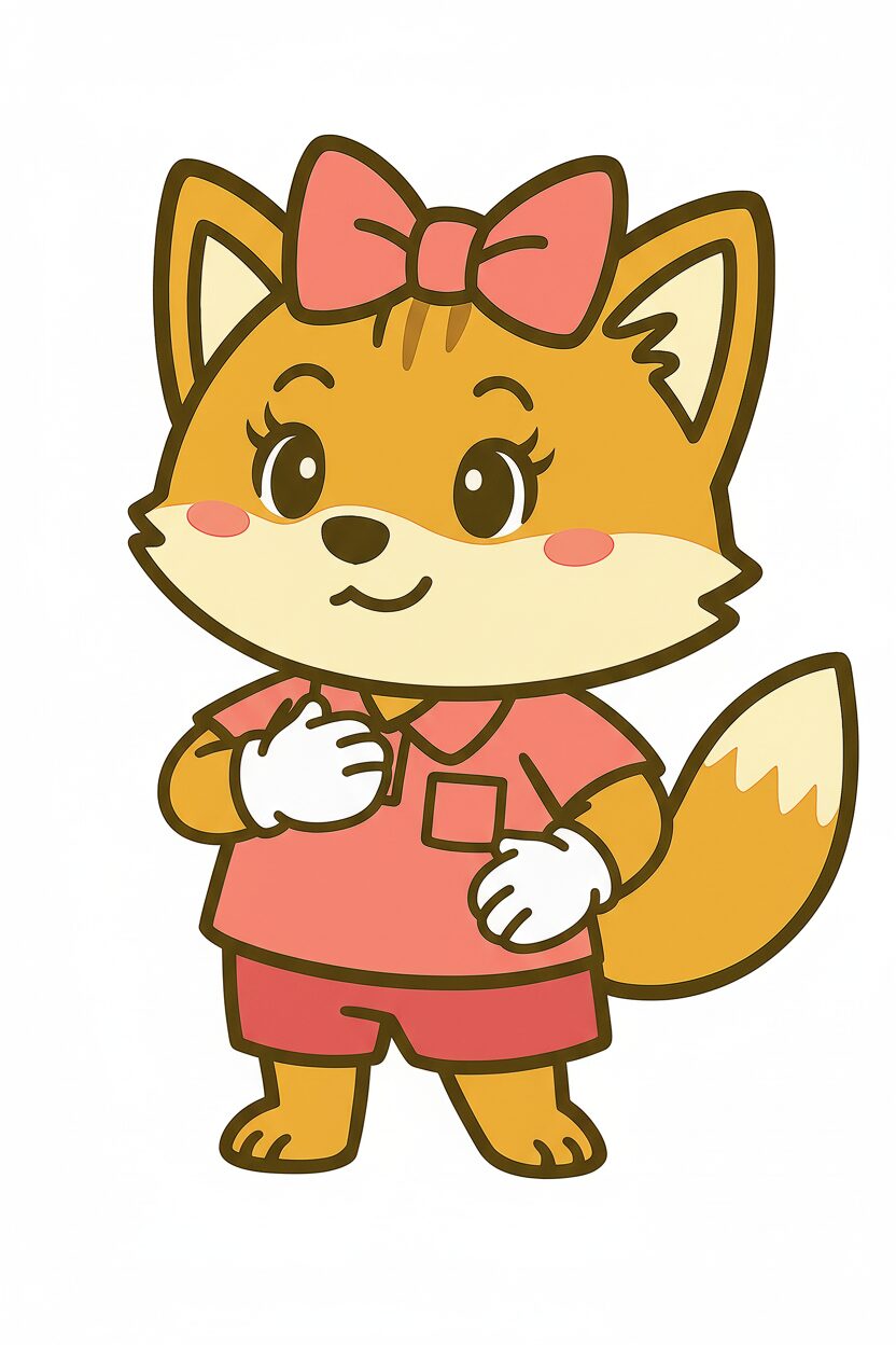 札幌の遺品整理で女性スタッフが対応 - きつねちゃん女性スタッフver