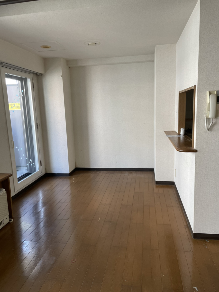 札幌市内マンションの不用品回収アフター(片付け後の空室)