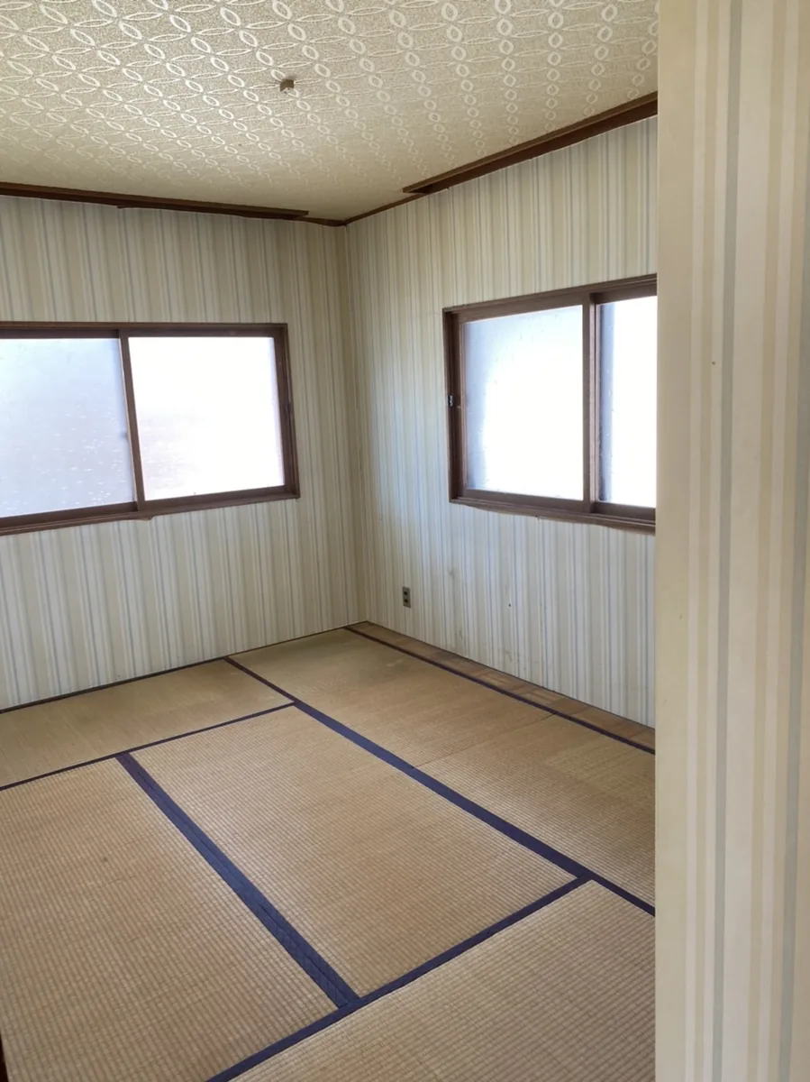 札幌市厚別区の寝室の不用品回収後（事例2）