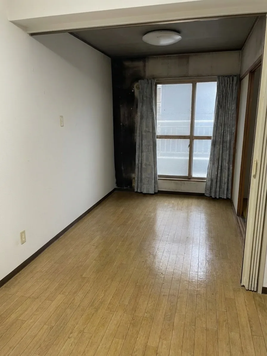 札幌市中央区3LDKマンションのキッチン周辺の不用品回収後のきれいな状態