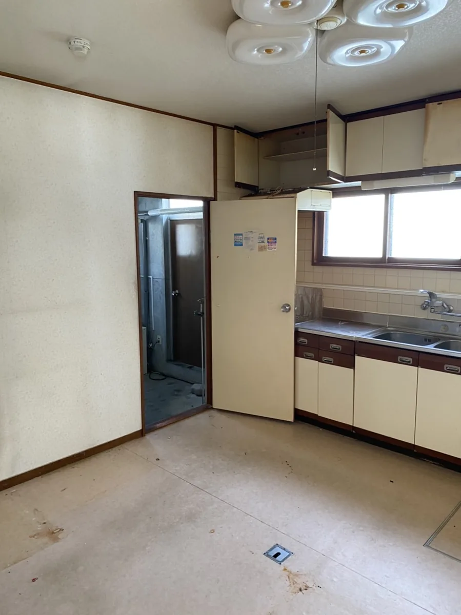 札幌市北区の脱衣所の不用品回収後（事例2）