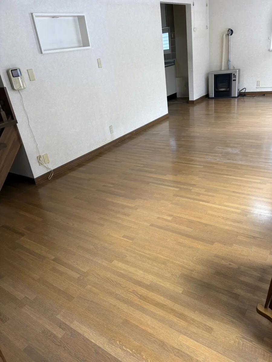 江別市の畳部屋の不用品回収後