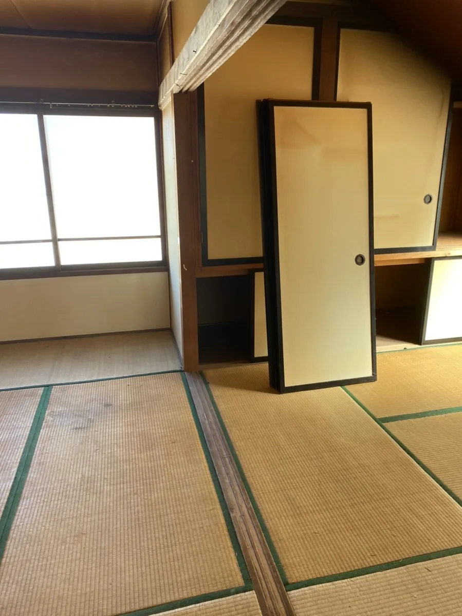 札幌市白石区の畳部屋の不用品回収後（事例4）